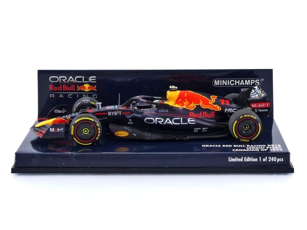 ミニチャンプス 1/43 オラクル レッドブル レーシング RB18 2022 F1 カナダGP #11 S.ペレス 完成品 - メルカリ