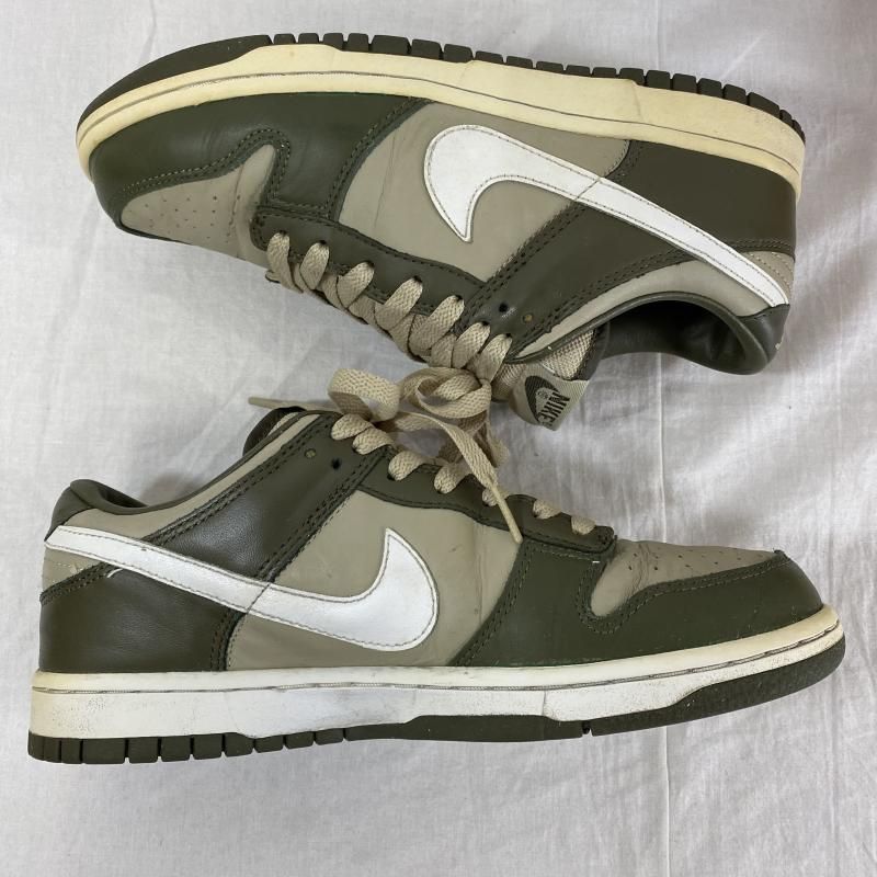 NIKE DUNK LOW / LIGHT STONE OLIVE / 2004年製 / 304714-111 / US8 / 26.0 / 箱付き
