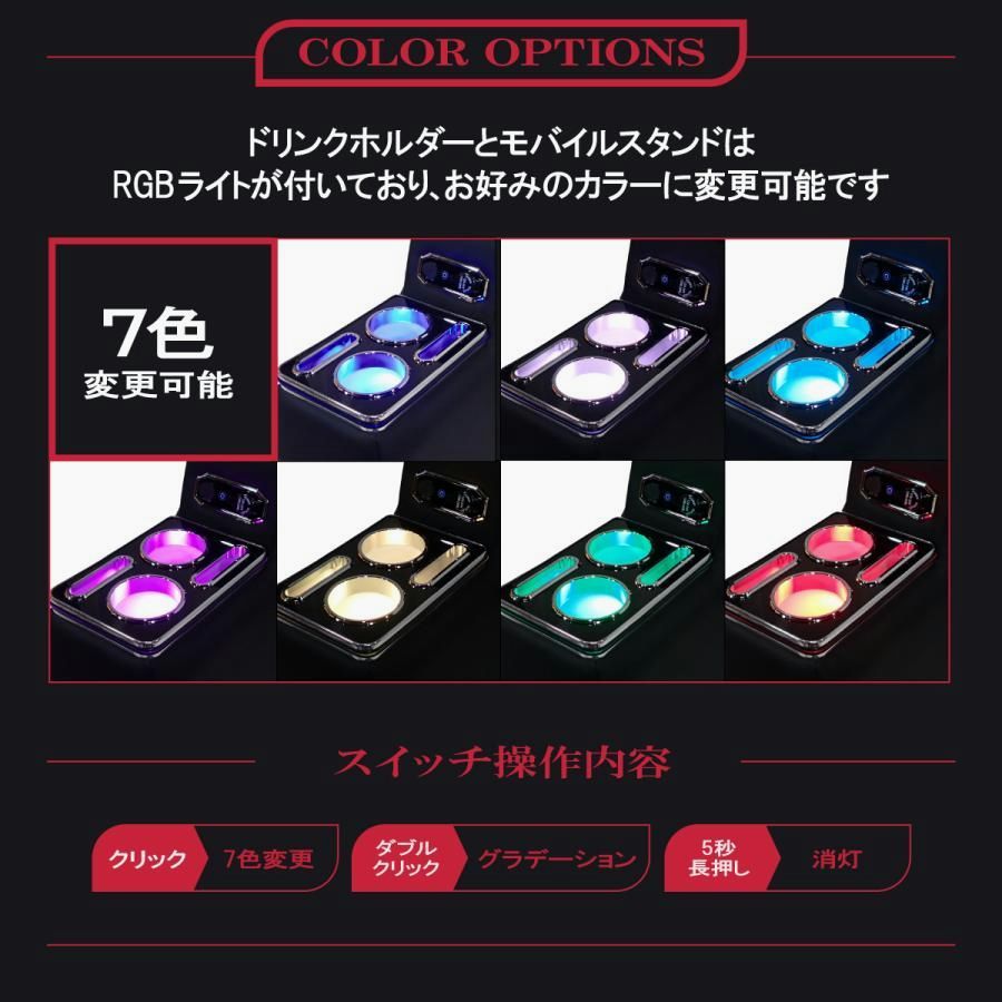 トヨタ 90系 ノア NOAH S-Z S-G アームレスト センターコンソール コンソールボックス 車種 設計 加工不要 RGBライト 7色 LED BRIGHTFACE_UK