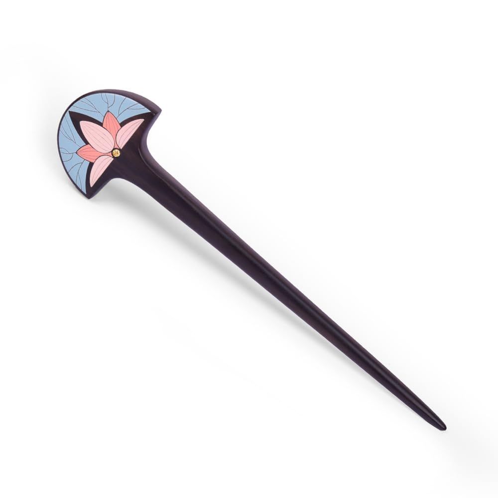 木製 かんざし 髪 譚木匠 飾り MUJIANG 普段使い TAN 漆芸かんざし芙ヨ