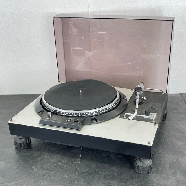 SONY TTS-8000 ターンテーブル レコードプレーヤー　SMEアーム3009 + DENON カートリッジ DL-301 カバー割れ SONY TTS-8000 ターンテーブル レコードプレーヤー ソニー ダイレクト
