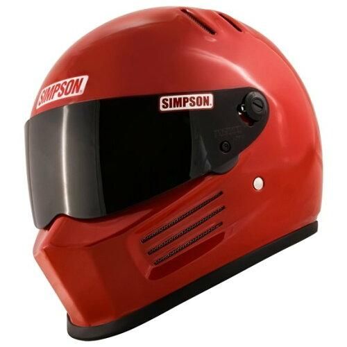 4営業日で発送 SIMPSON BANDIT PRO レッド 58 品番 3312205800