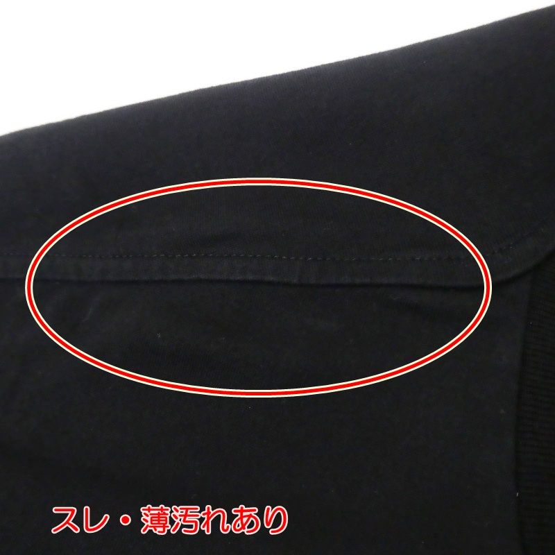 ラインストーンロゴルーズフィットTシャツ 2X49F671Q