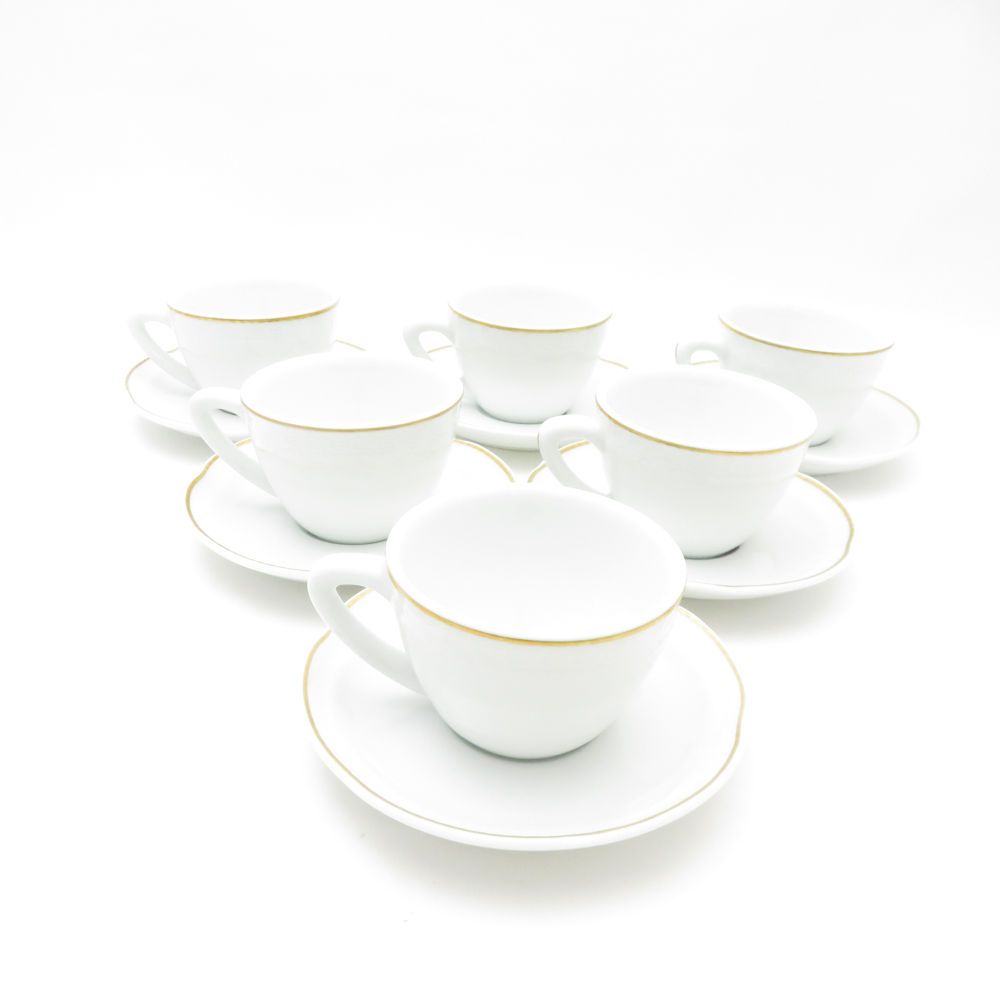 Richard Ginori リチャードジノリ ボンジョルノプルーン デミタスカップ＆ソーサー 6客 セット