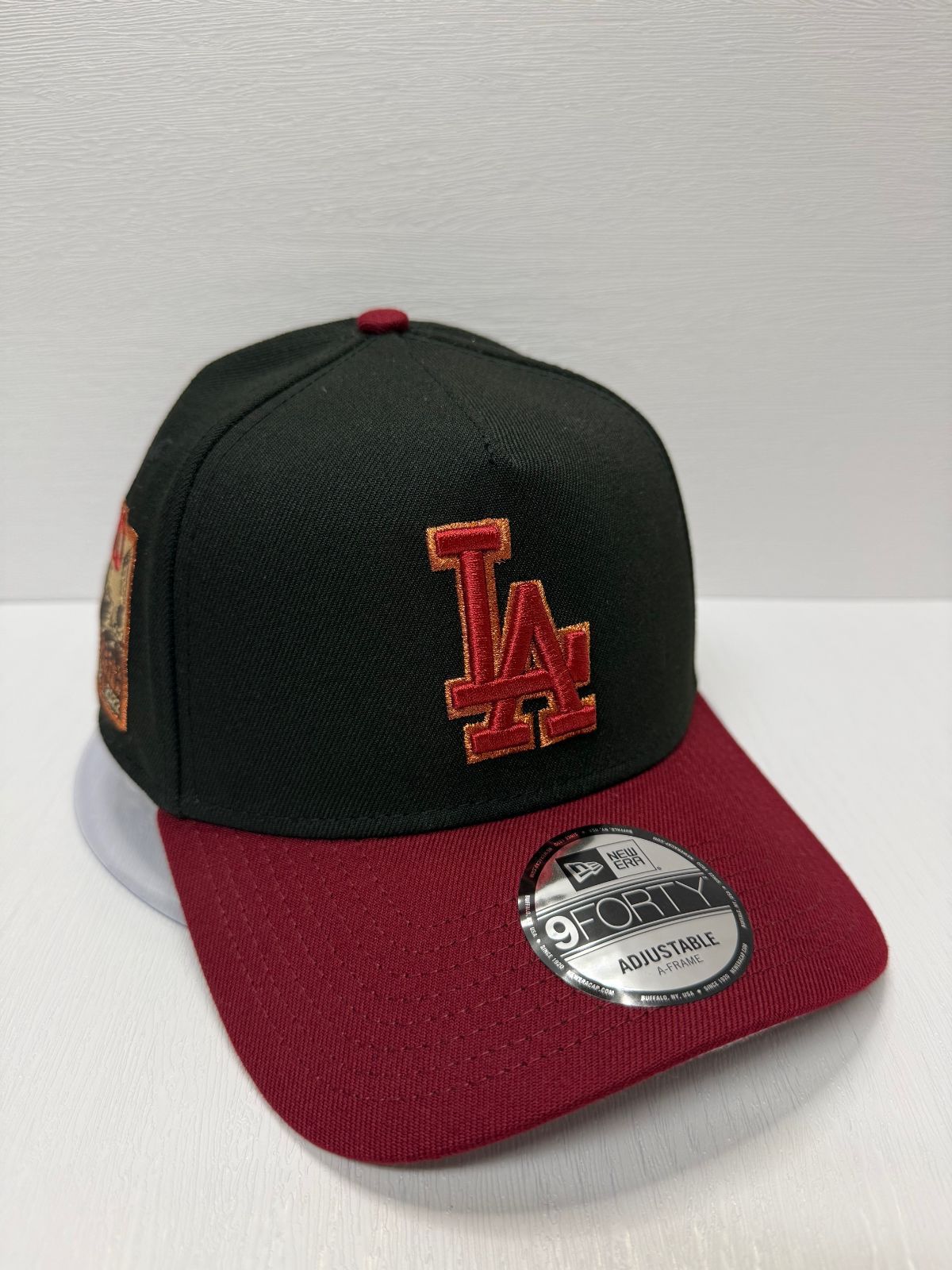 Newera ロサンゼルスドジャース 60thアニバーサリー 9forty A-FRAME スナップバックキャップ ツートン
