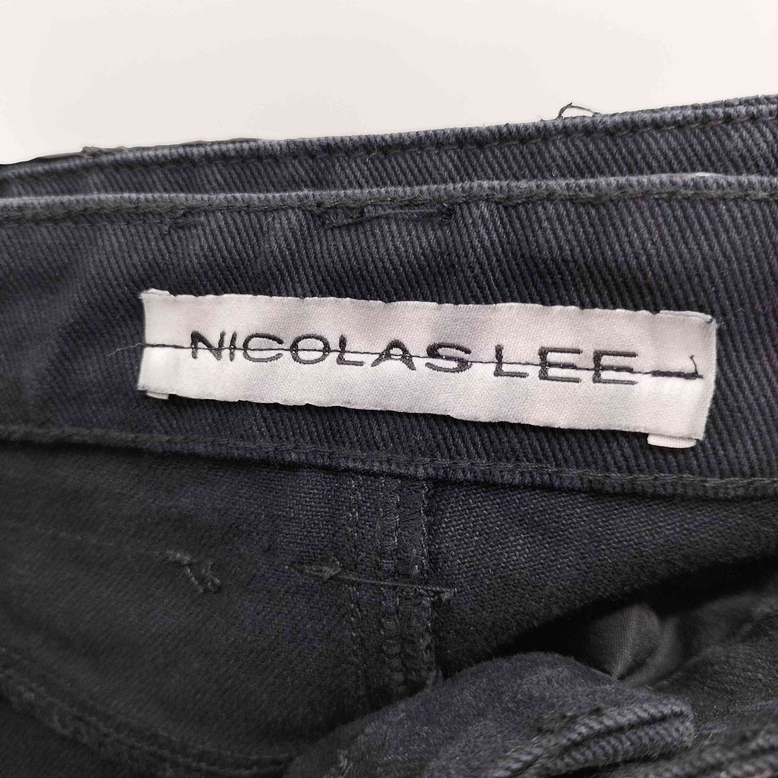 ユーズドフルギ USED古着 {{NICOLAS LEE}}ONYX WAXED SKIRT DENIM