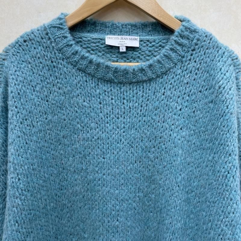 USED 古着 長袖 ニット、セーター Knit, Sweater TRICOT JEAN MARC モヘヤ混 アクリル ウール オーバーサイズ 10108947 USED 古着 ニット、セーター 長袖 TRICOT JEAN MARC モヘヤ混