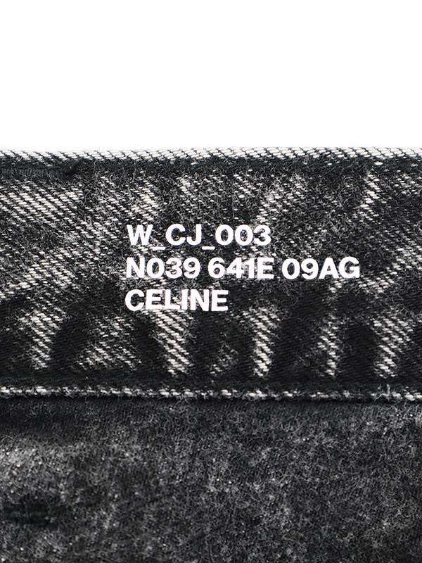 CELINE セリーヌ 19SS ウォッシュデニムパンツ グレー系 24 N039 641E 