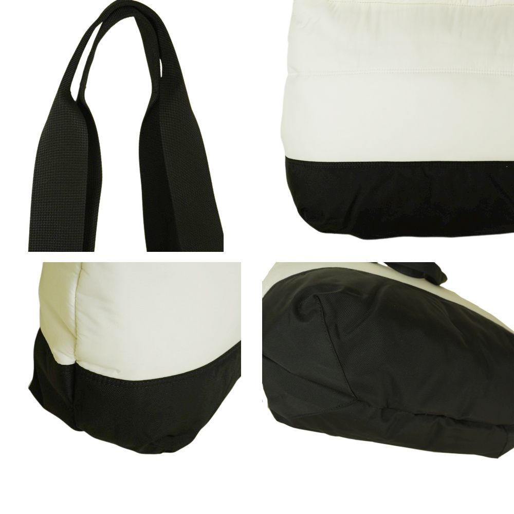 ノースフェイス トートバッグ ヌプシTOTE ホワイト×ブラック ノースフェイス THE NORTH FACE 男女兼用 トートバッグ NUPTSE