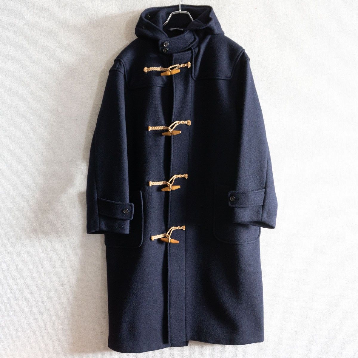 ビンテージ　Polo by RalphLauren ダッフルコート　ブラック　L 美品/90S】POLO RALPH LAUREN 【ダッフルコート】M ウール