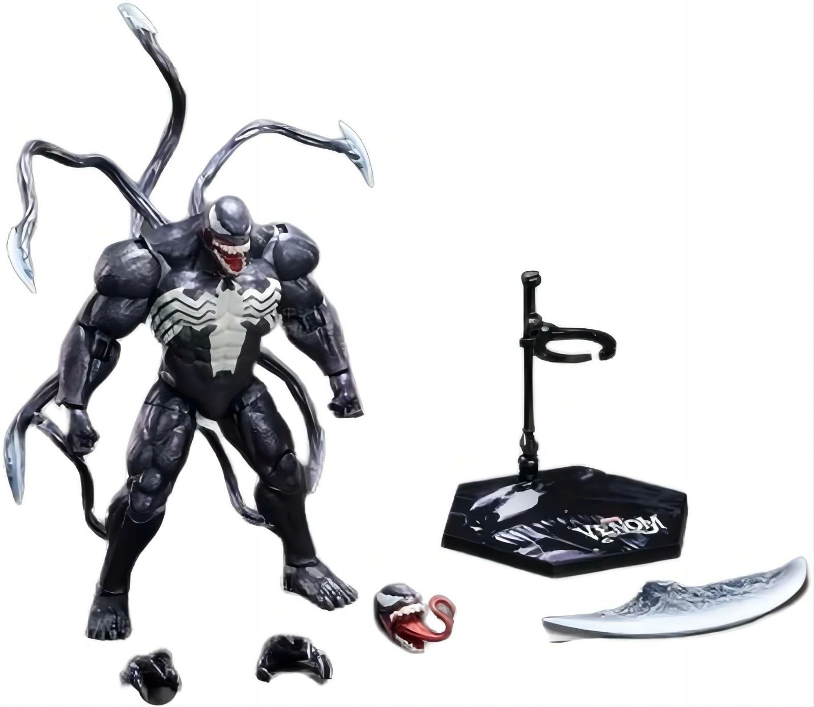スパイダーマン＆ヴェノム フィギュア 中動玩具 ZHONGDONG ZDTOYS スパイダーマンシリーズ 1/10