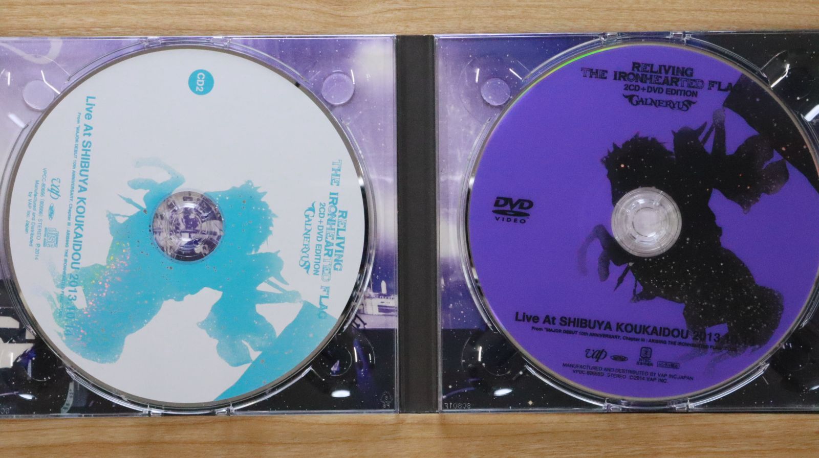 国内盤CD☆ガルネリウス/GALNERYUS□ RELIVING THE IRONHEARTED