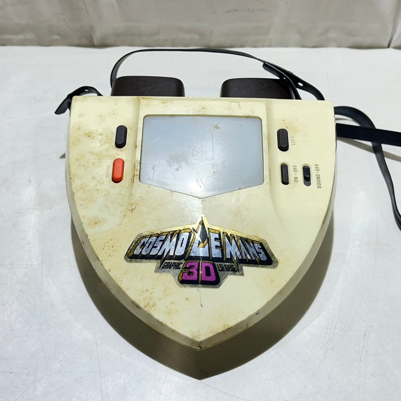 ★動作確認済み★ TOMY コスモルマン COSMOLEMANS 3Dゲーム 昭和レトロ 3D立体グラフィックゲーム コスモ・ル・マン COSMO LE MANS