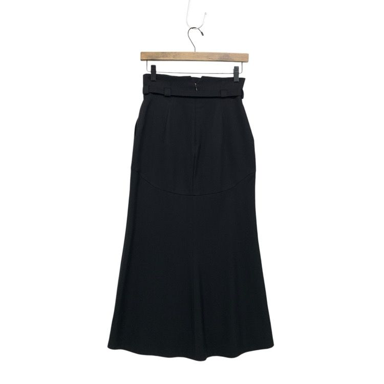 Mame Kurogouchi マメクロゴウチ 12 Basic Wool Belted Skirt