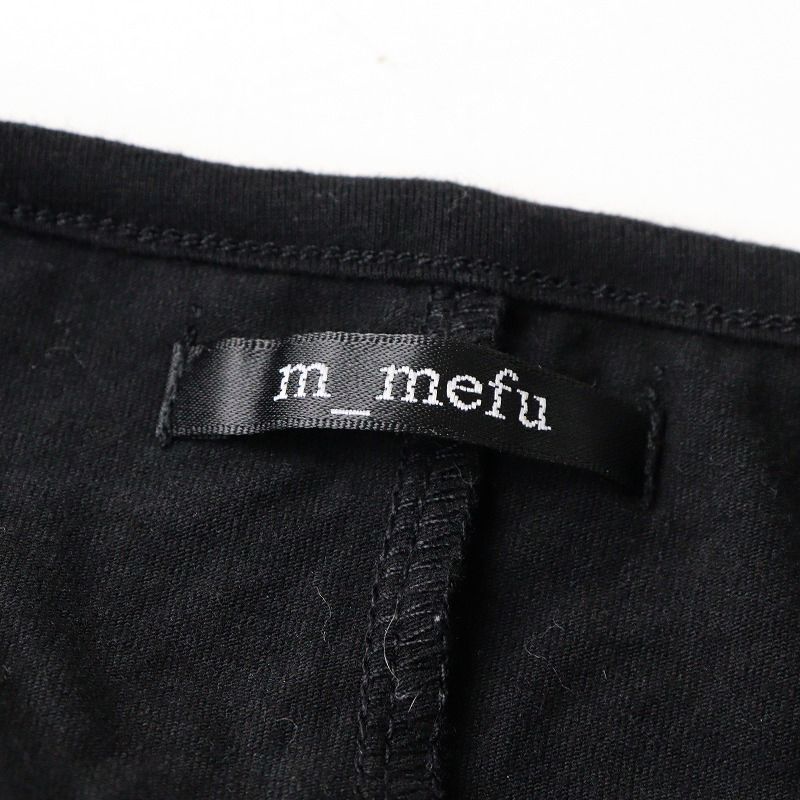 m-mefu チュニック ワンピース 美品センソユニコ芽風 mefu チュニックワンピース 変形ランダム