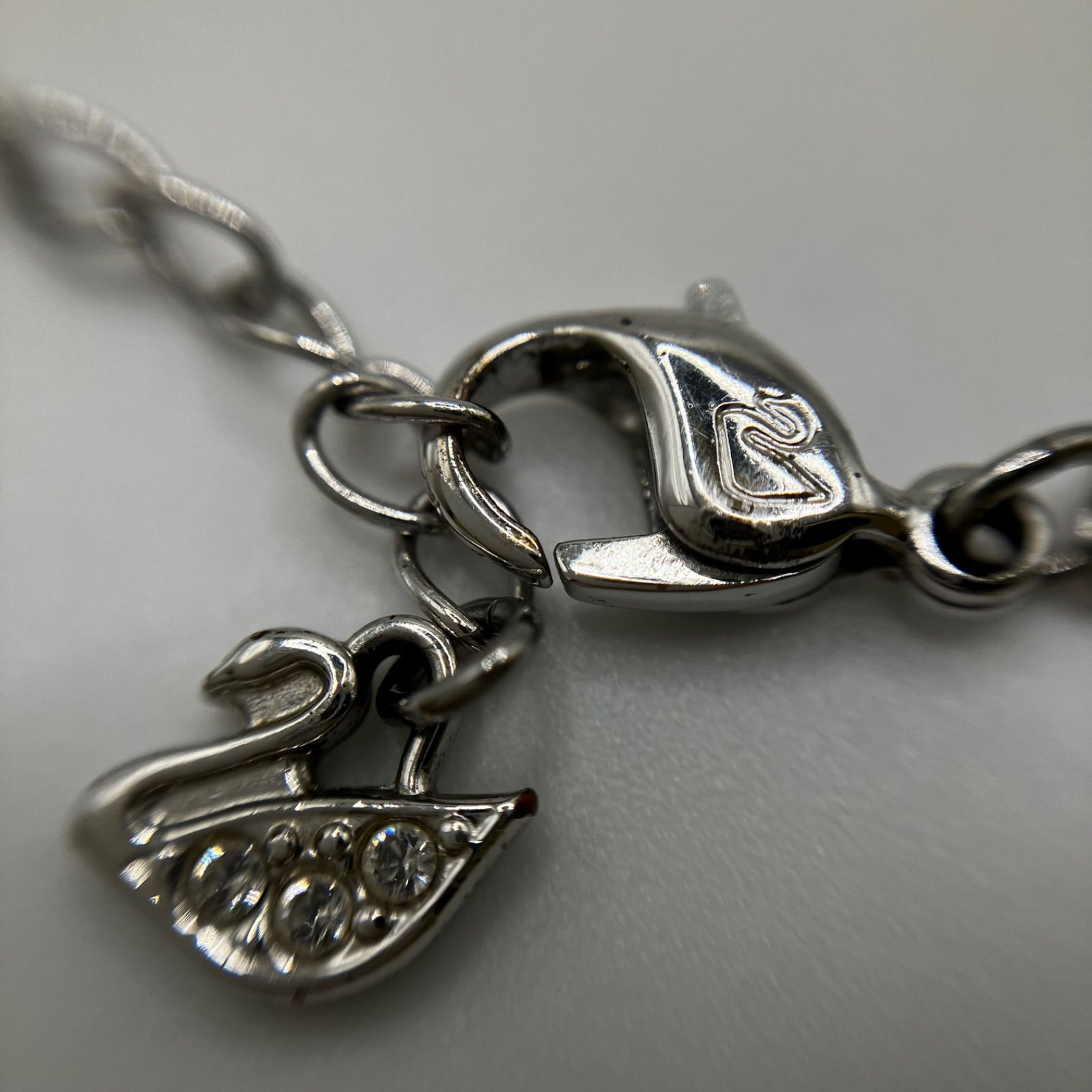 338 SWAROVSKI スワロフスキー バングル ブレスレット インフィニティ 