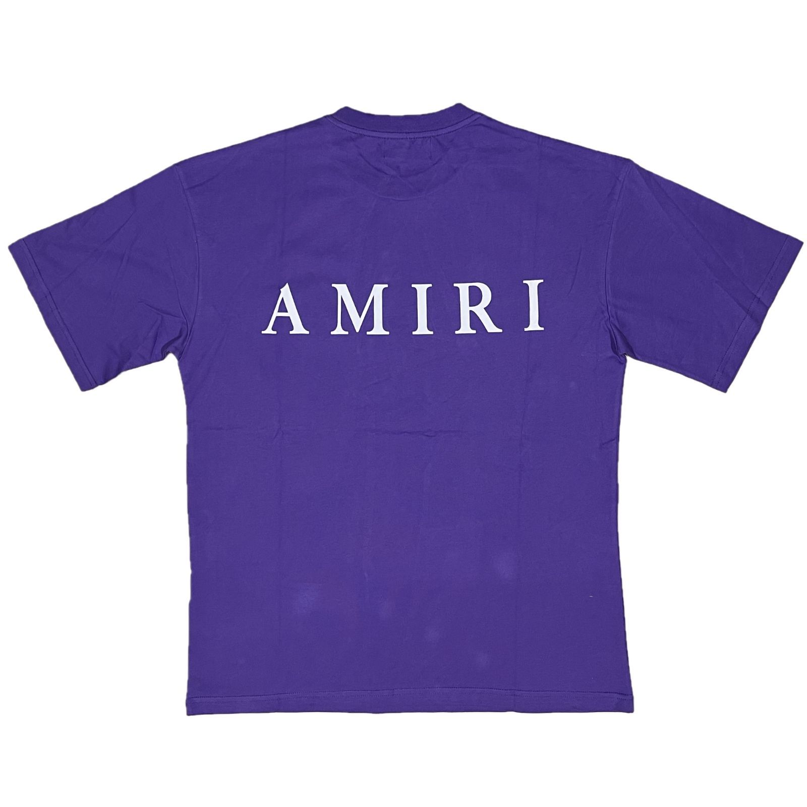 AMIRI アミリ MA CORE ロゴ 半袖 Tシャツ パープル - メルカリ