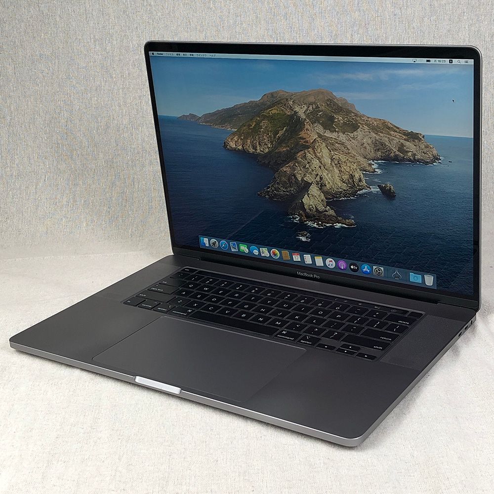 【本体のみ】Apple MacBook Pro (16インチ， 2019)【Touch Bar・Radeon Pro 5300M・i7・16GB・512GB】A2141 EMC3347/LT-250321（262689）