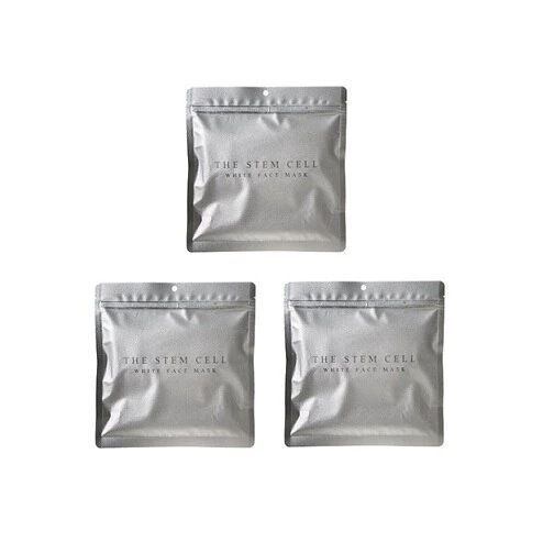 THE STEM CELL WHITE フェイスマスク 30枚入 ×3セット 【シートマスク】