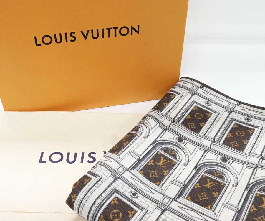 LV ルイヴィトン　ブランケット ルイヴィトン ブランケット ひざ掛け プレッド・アーキテチュラ