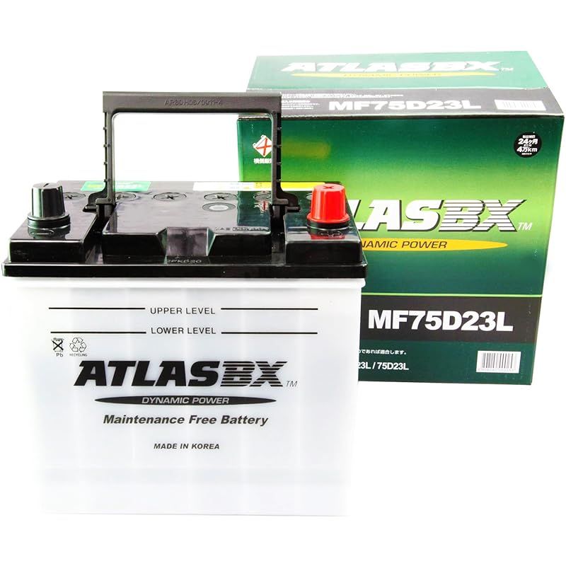 ATLASBX アトラス 国産車バッテリー Dynamic Power AT MF 75D23L