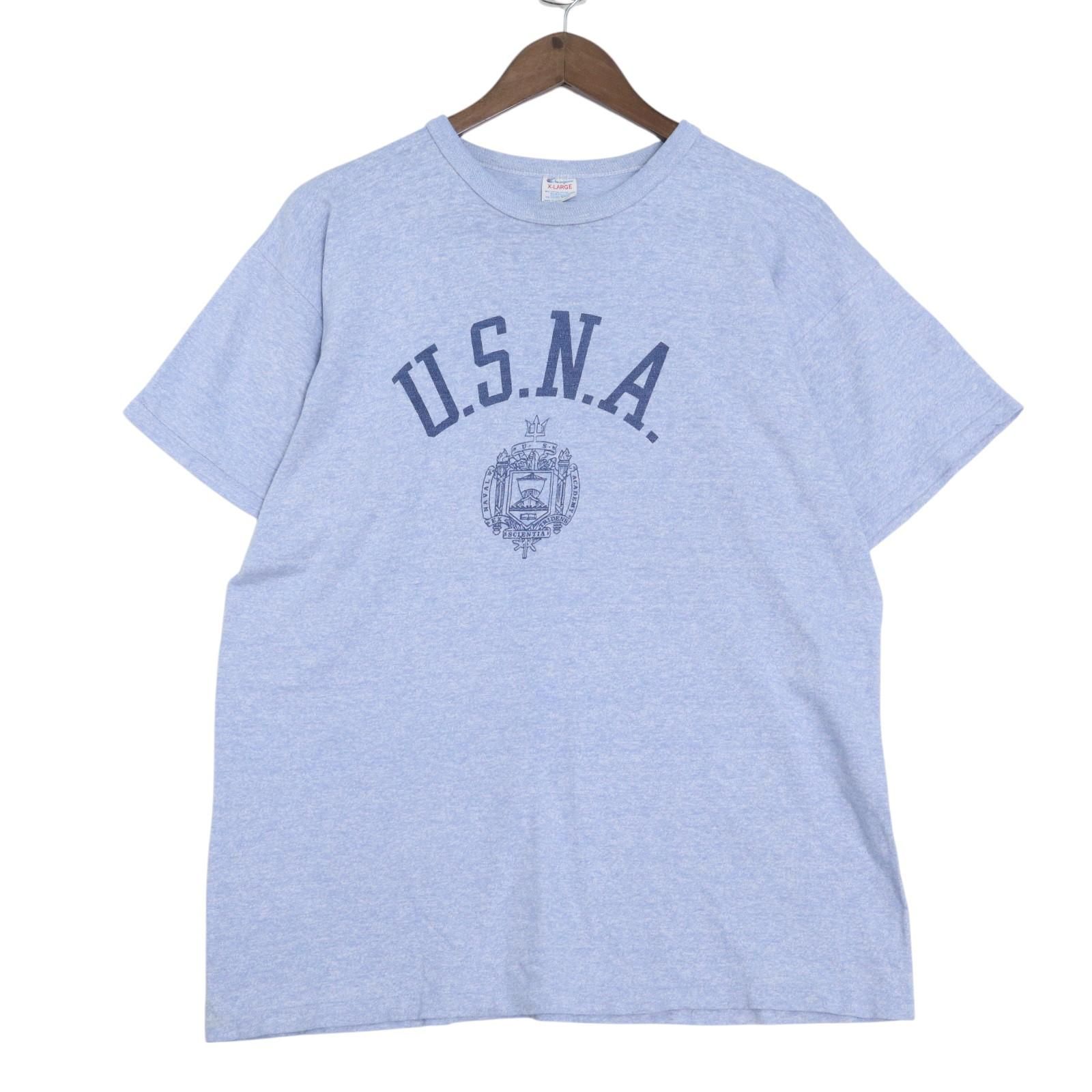 80年代 USA製 Champion チャンピオン USNA 88/12 Tシャツ