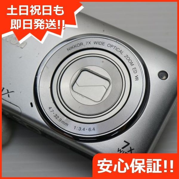 良品中古 COOLPIX S3500 クリスタルシルバー 即日発送 デジカメ 良品中古 COOLPIX S3500 クリスタルシルバー 即日発送 デジカメ