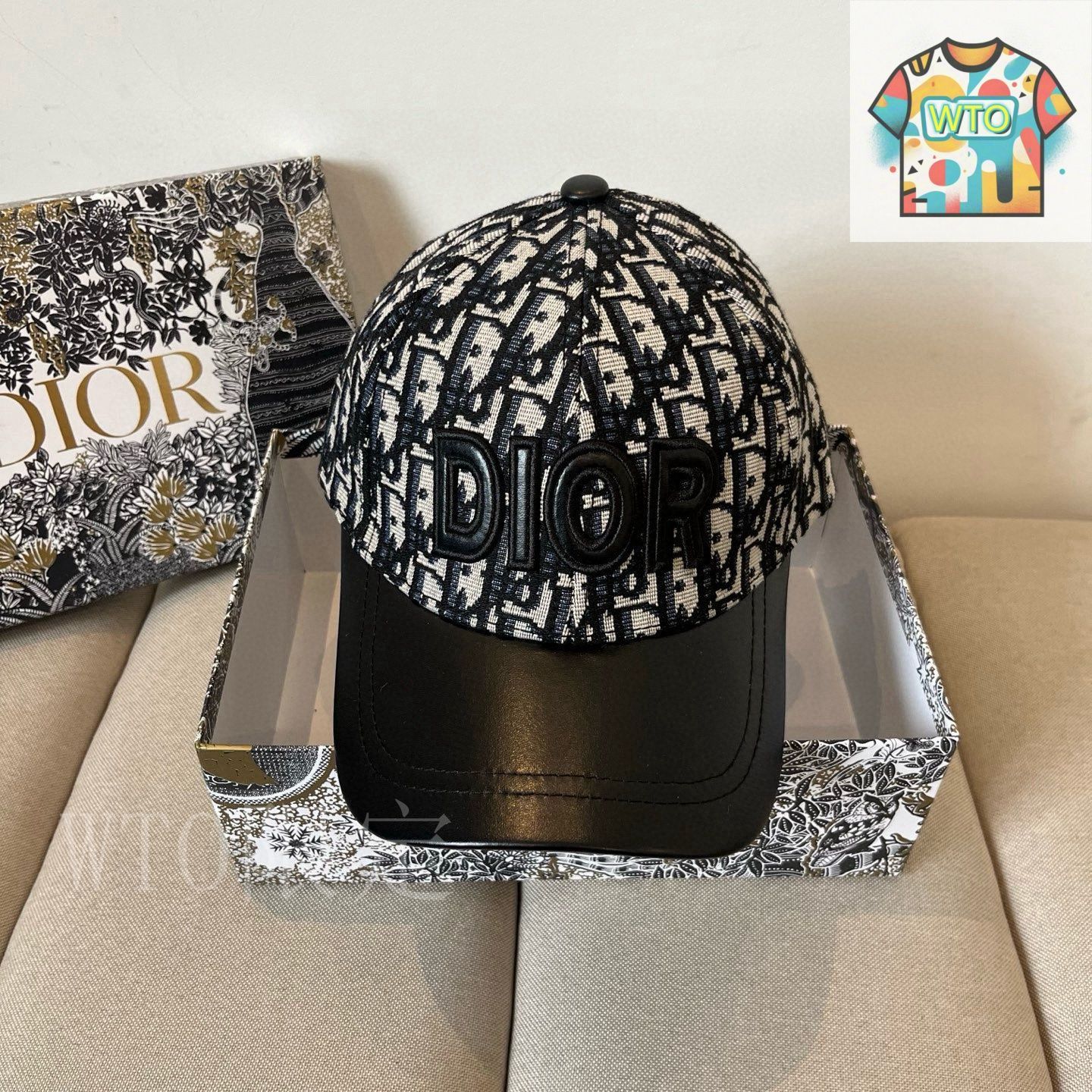 Dior キッズ ベースボールキャップ ❣️新品未使用❗️サイズＴ3 Dior キッズ ベースボールキャップ ❣️新品未使用❗️サイズT3