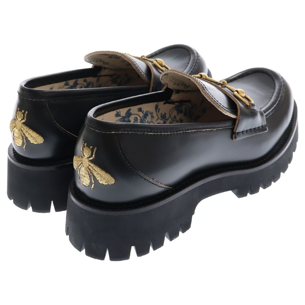 GUCCI (グッチ) Forsebit Bee Loafer ホースビット ビー 刺繍