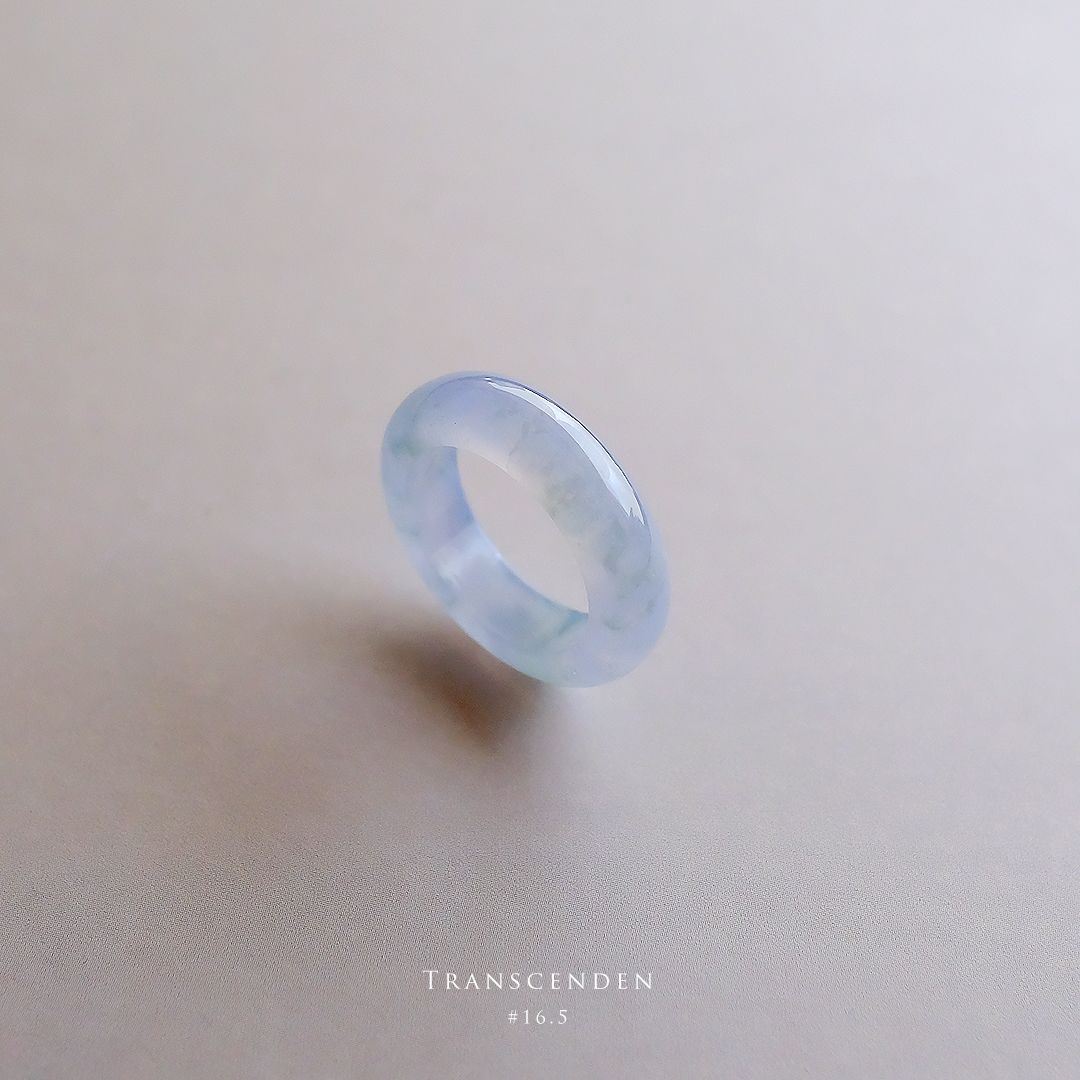 翡翠くり抜きリング 【TRANSCENDEN】16.5号 95193 - メルカリ