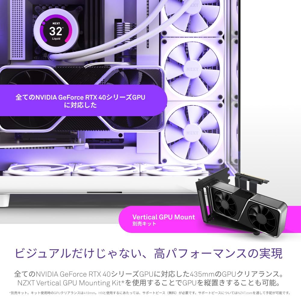 Elite 2層構造ミドルタワーPCケース