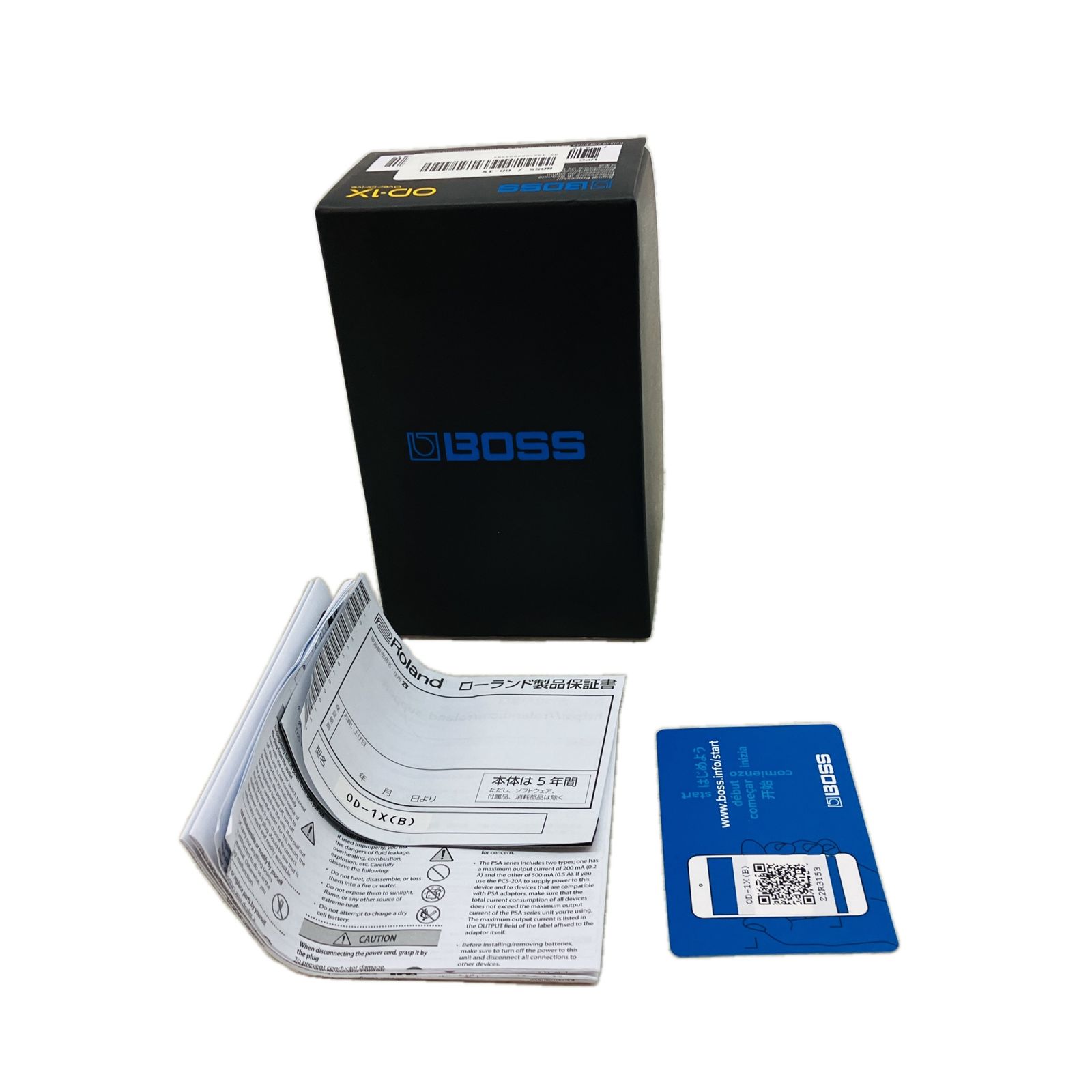 BOSS OD-1X OverDrive エフェクター オーバードライブ 音響機材 C10486765