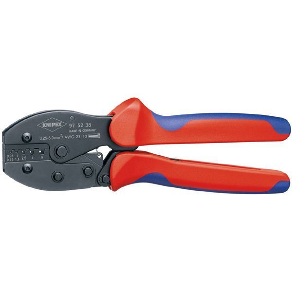 KNIPEX クニペックス 圧着ペンチ コンフォート 全長220mm パック入 9752-38SB
