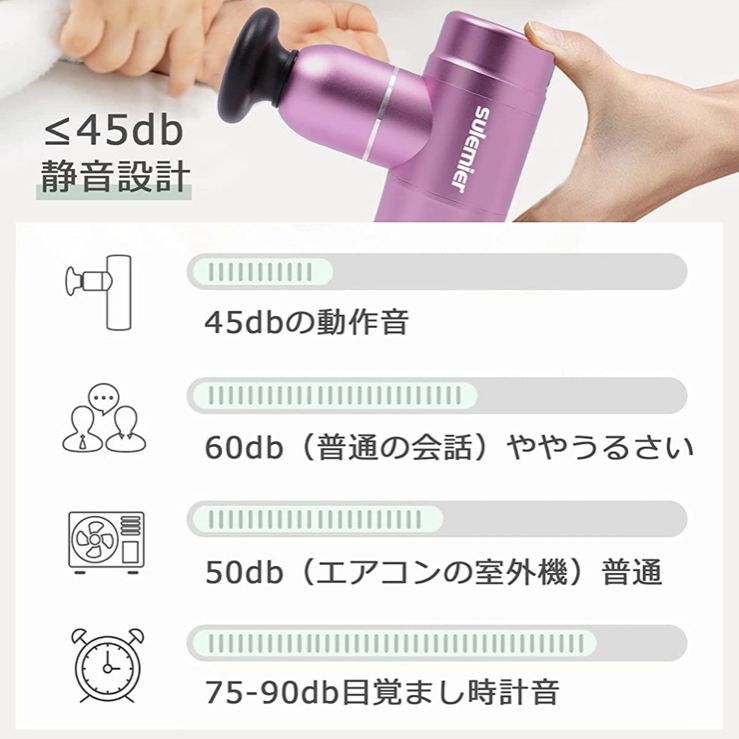27日まで還元キャンペーン中✨】sulemier 小型 ハンディ振動マシーン