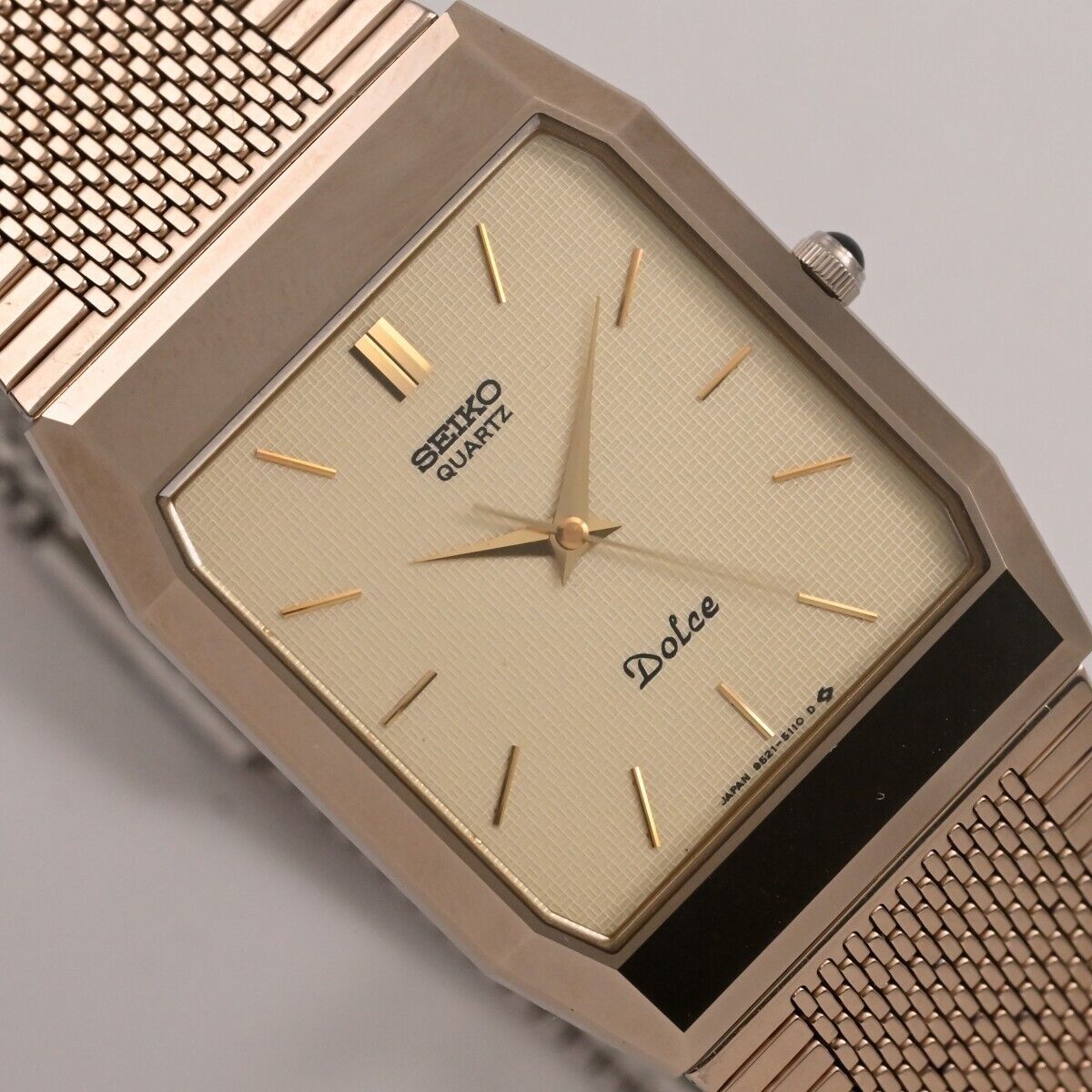 SEIKO】セイコー DOLCEドルチェ QUARTZ Ref.9521-5110 Tank