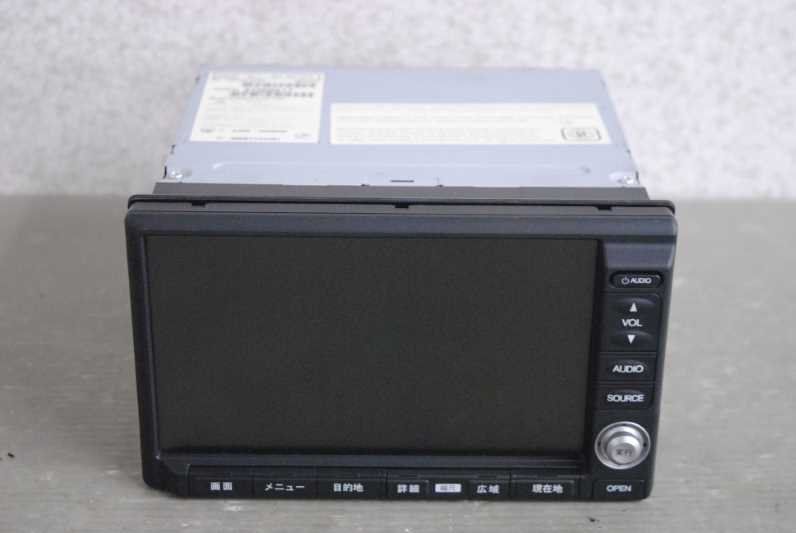 動作確認済　RG1 RG2 ステップワゴン　純正 HDD インタ－ナビ　ナビユニット / ナビモニター　セット　地図2008年 ☆ ステップワゴン RG1 RG2 RG3 RG4 純正 HDD インターナビ ユニット