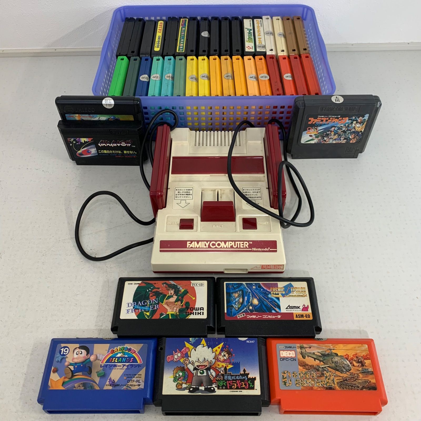 ファミコンソフト　まとめ売り ファミリーコンピュータ - ファミコンソフト まとめ売り 22本の通販 by