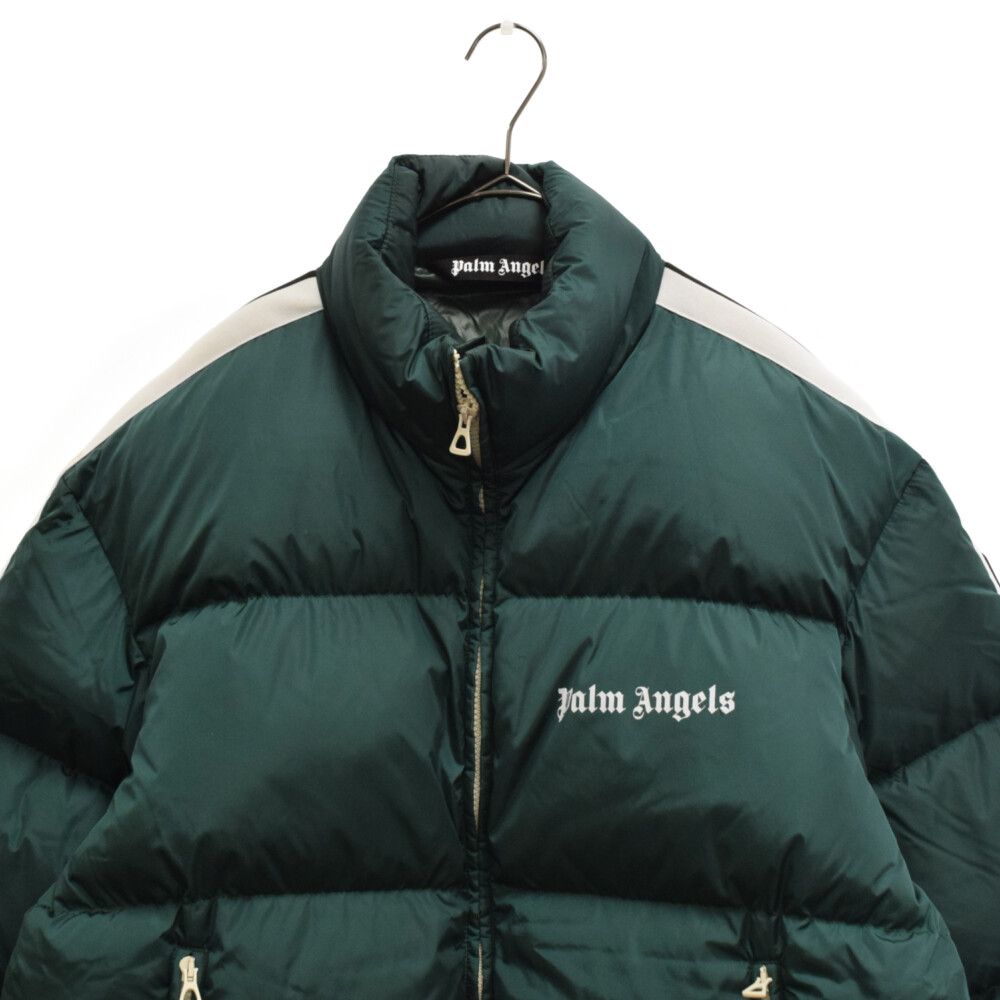 Palm Angels (パームエンジェルス) 22AW Classic Track Down Jacket クラシックトラックダウンジャケット  PMED019F22FAB001 グリーン - メルカリ