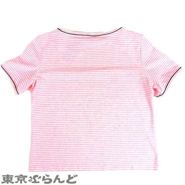 シャネル CHANEL LA PAUSA ボーダー 半袖Tシャツ P60455V22656