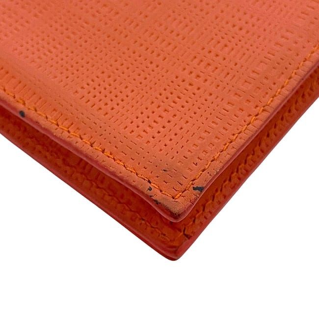 名刺入れ オレンジ
