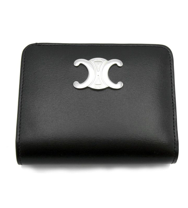 305 LOUIS VUITTON ルイヴィトン 二つ折り財布 エピ ノワール ブラック