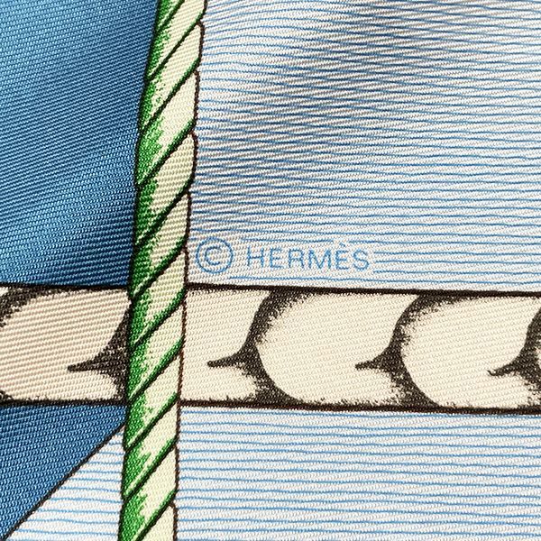 3月17日まで限定特価 HERMES カレ90 PARCOURS SANS FAUTE 完璧なコース スカーフ