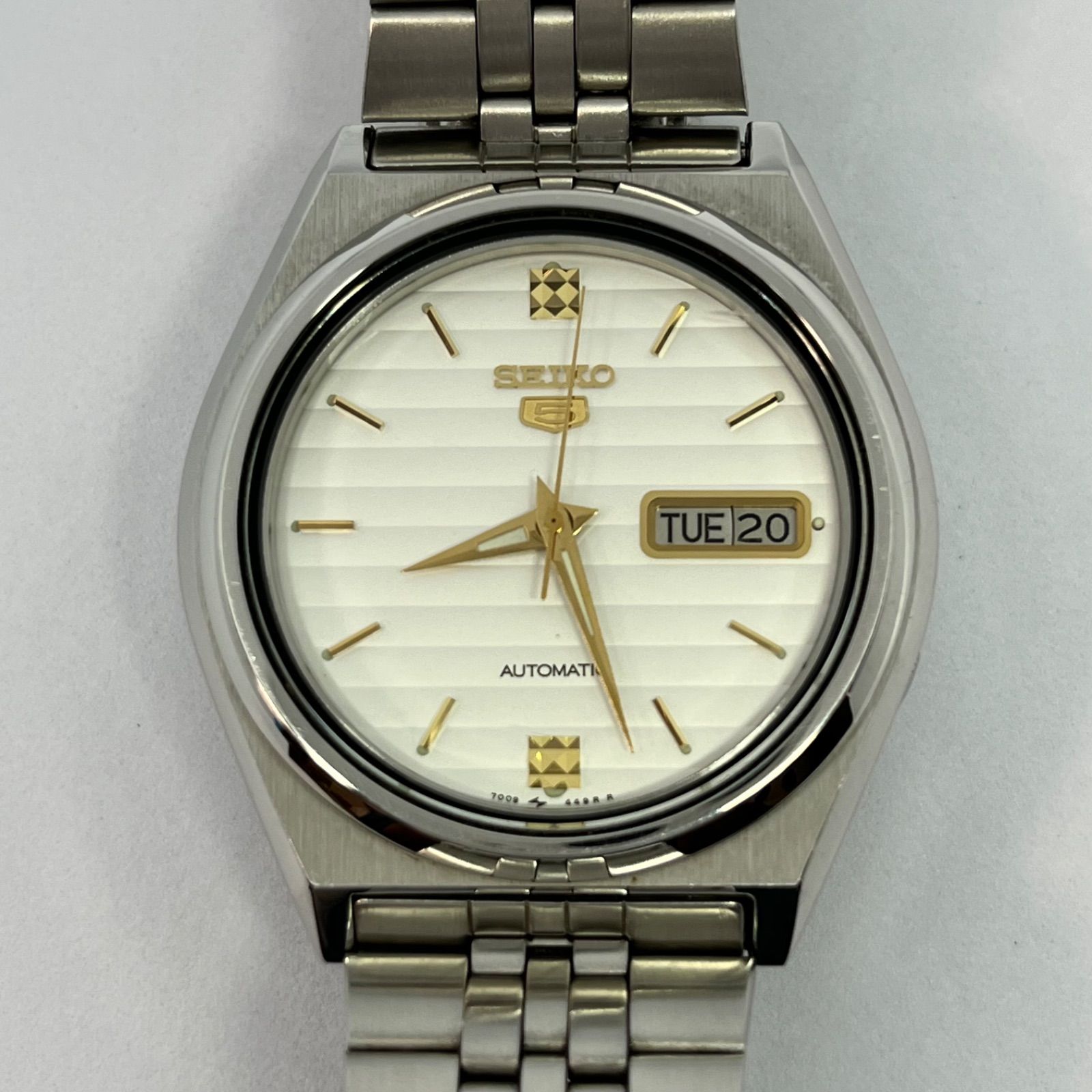 SEIKO 5 ファイブ 自動巻き 7009-876A 稼動品 - メルカリ