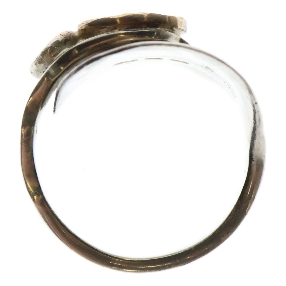 STOPLIGHT ストップライト　k18 メタル　スタッズ　リング STOP LIGHT ストップライト Kamisori Ring カミソリリング K18