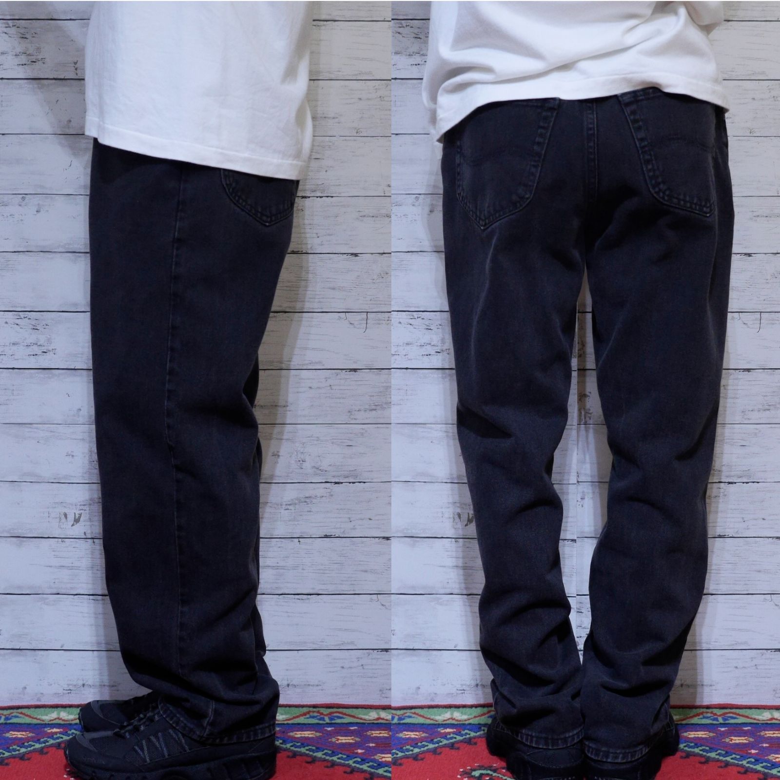 美品 リー Lee W34L30 RELAXED FIT リラックスフィット テーパード 