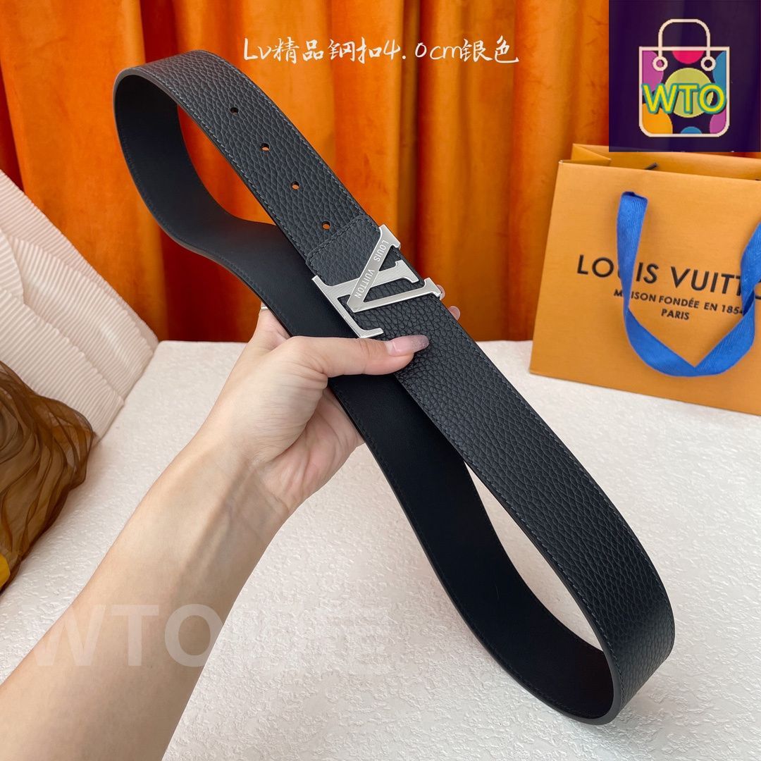 今日WTO】Louis Vuitton ルイヴィトン レザーベルト-1-FC58