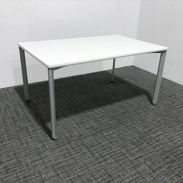 ミーティングテーブル 完成品 ワークソート W1400 コクヨ ホワイト