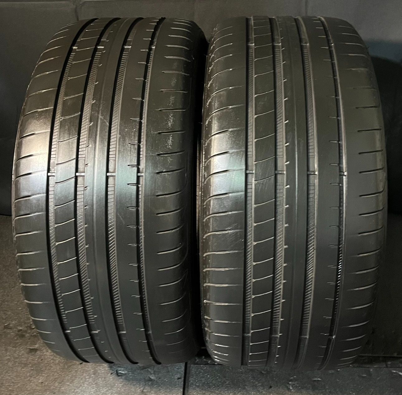 2020年製 約5.7～6分山 グッドイヤー GOODYEAR イーグル EAGLE F1 ASIMMETRIC 3 RSC ランフラット 255|40R18 2本 送料無料 h_587