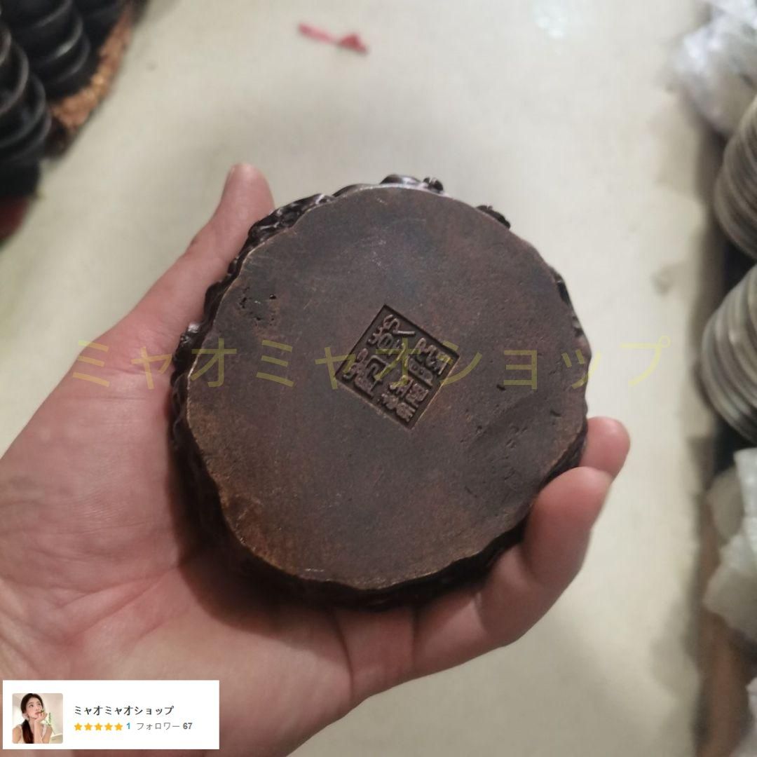 銅製 梅花狐香炉 吉祥九尾狐 茶室禅意薫香炉 装飾品 工芸品 置物 銅製 梅花狐香炉 吉祥九尾狐 茶室禅意薫香炉 装飾品 工芸