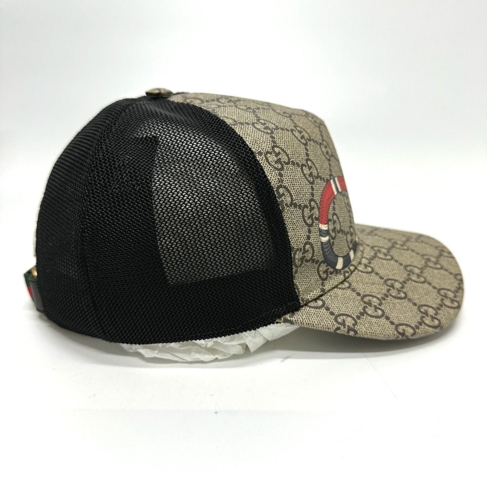 GUCCI グッチ キャップ スネーク プリント 426887 GGスプリーム